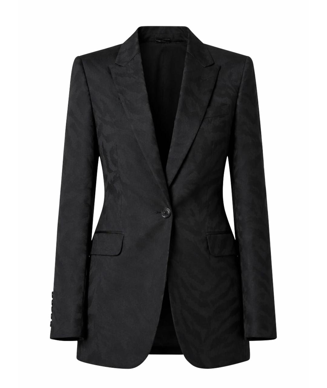 SAINT LAURENT Черный жакет/пиджак, фото 1