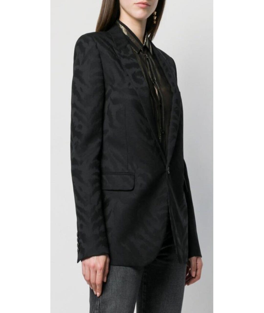 SAINT LAURENT Черный жакет/пиджак, фото 2