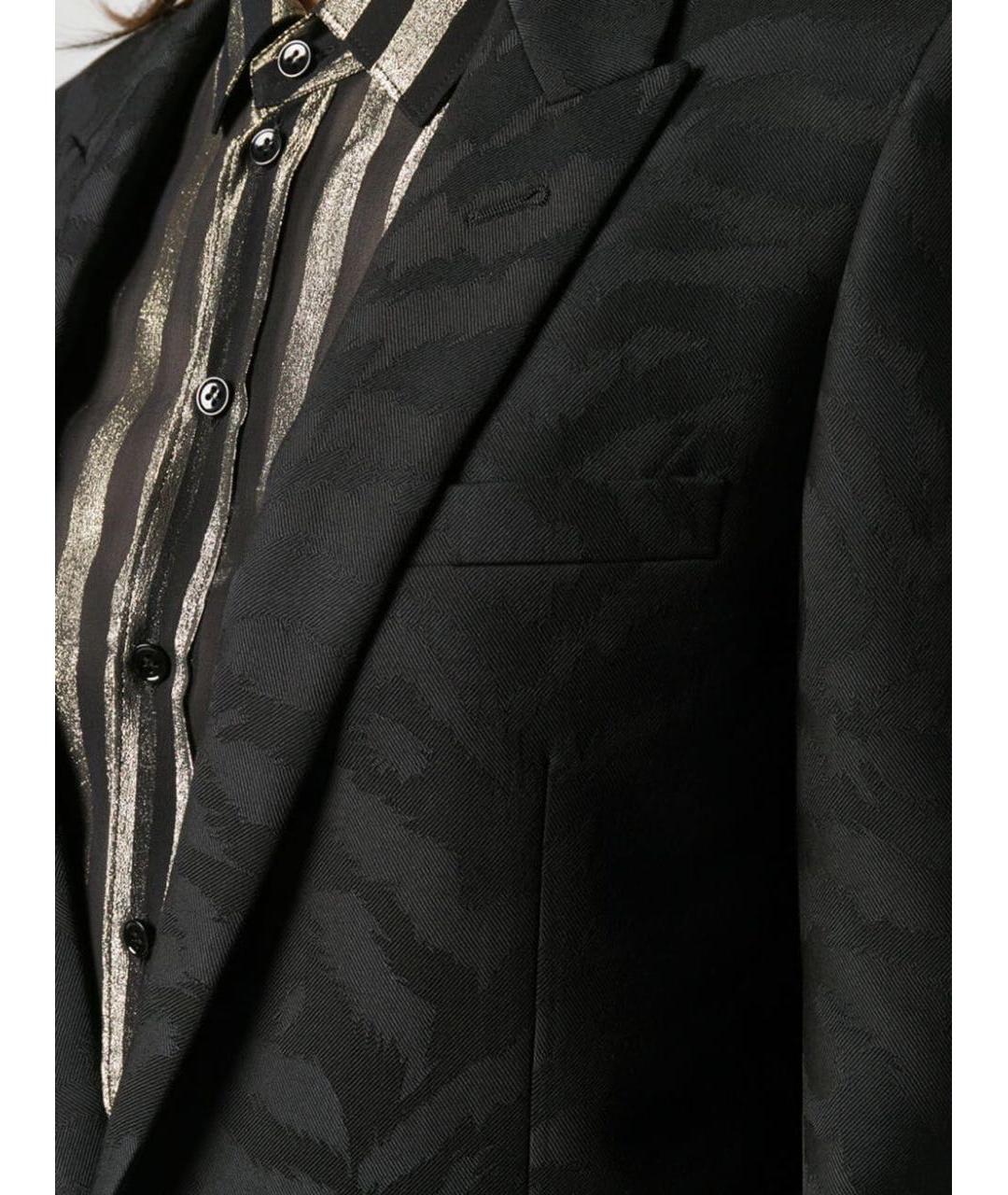 SAINT LAURENT Черный жакет/пиджак, фото 3