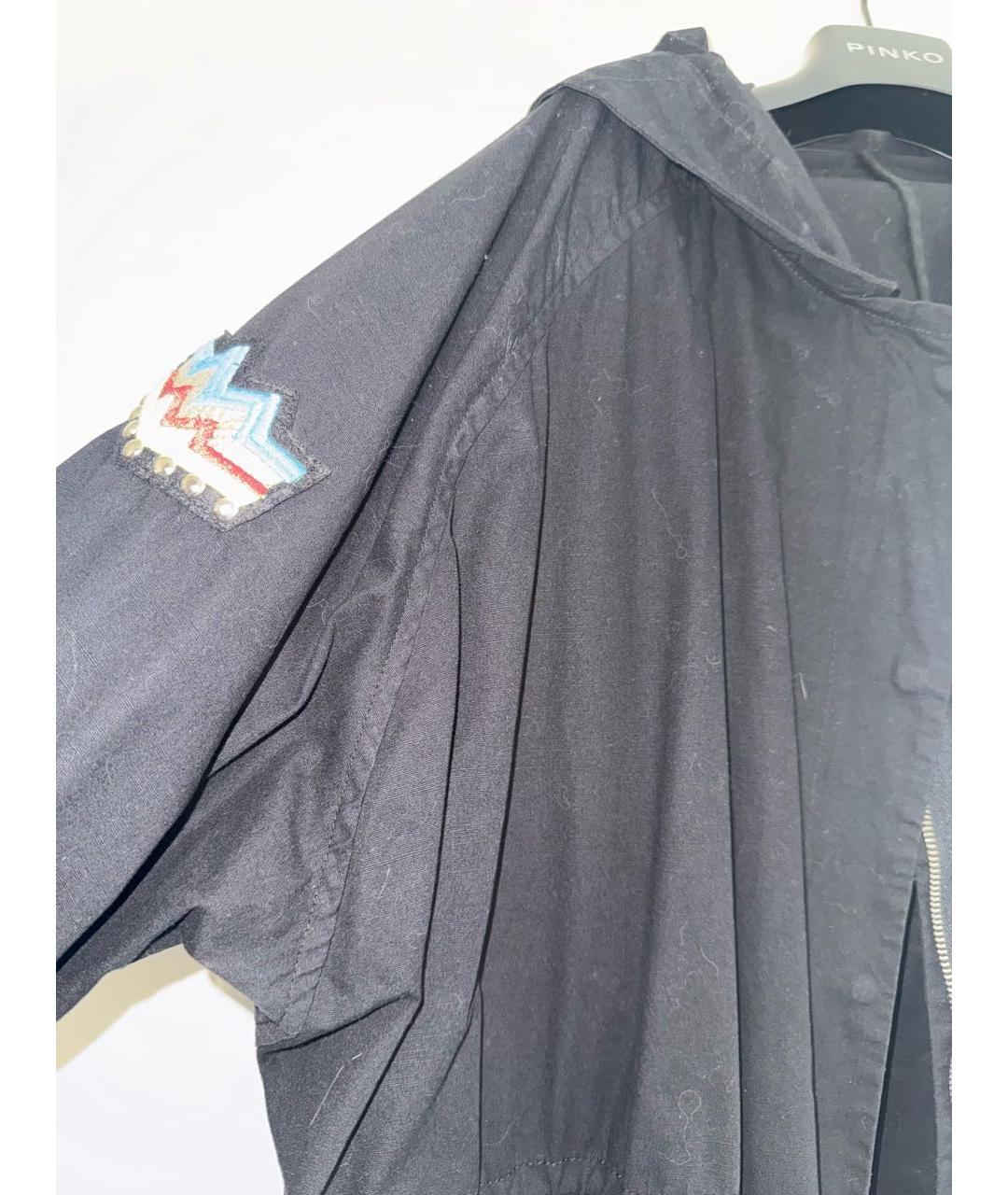 PINKO Черная хлопковая парка, фото 3