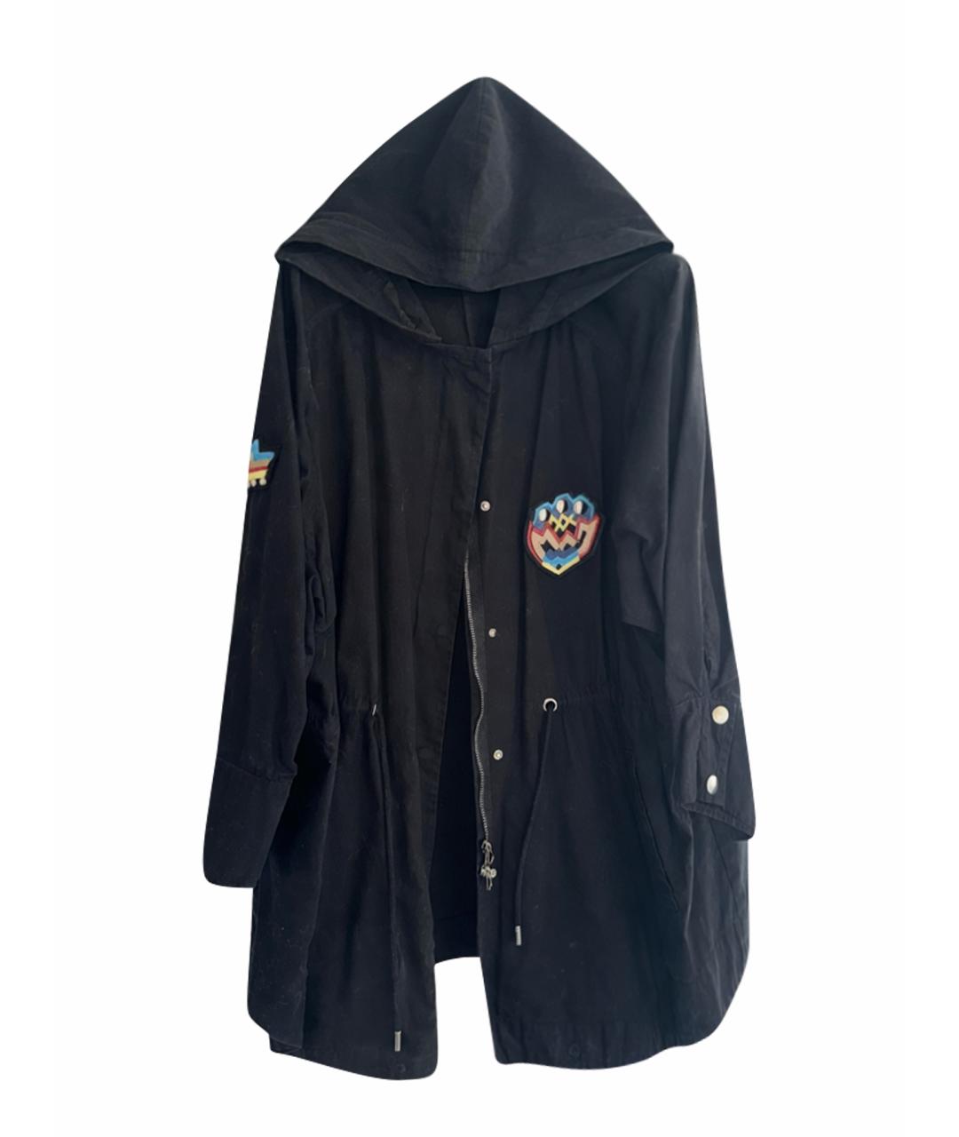 PINKO Черная хлопковая парка, фото 1