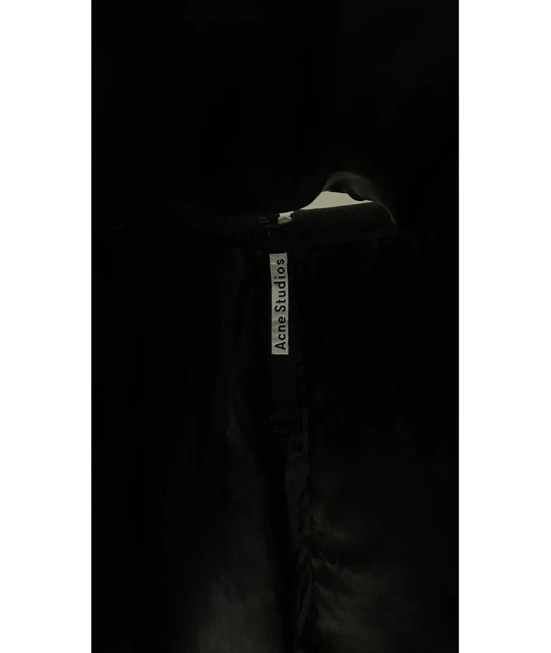 ACNE STUDIOS Черная юбка миди, фото 5