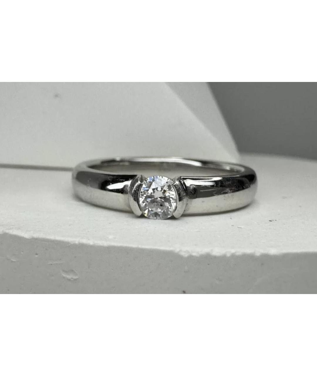 TIFFANY&CO Серебряное платиновое кольцо, фото 4