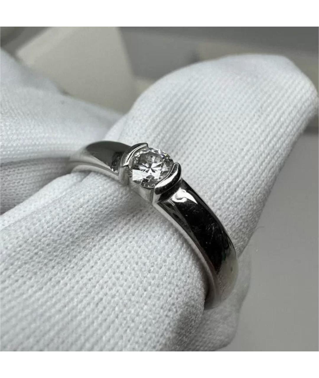 TIFFANY&CO Серебряное платиновое кольцо, фото 3