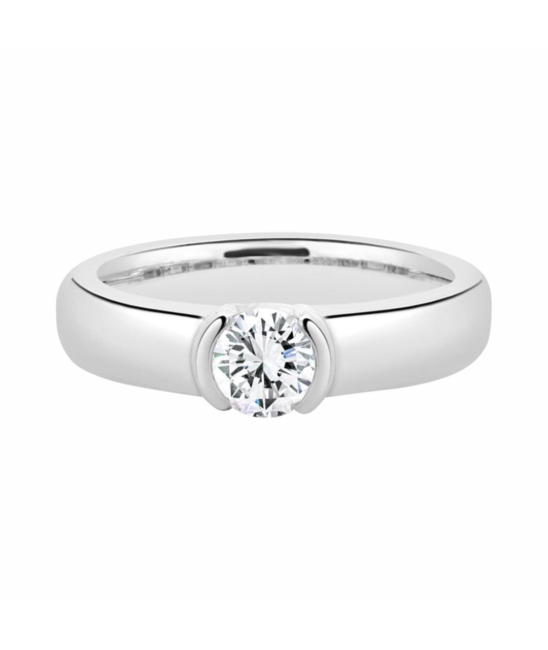 TIFFANY&CO Серебряное платиновое кольцо, фото 1