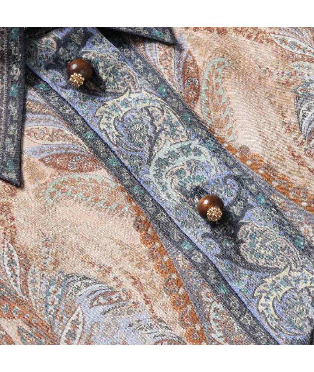 ZIMMERMANN Фиолетовый шелковый костюм с брюками, фото 3