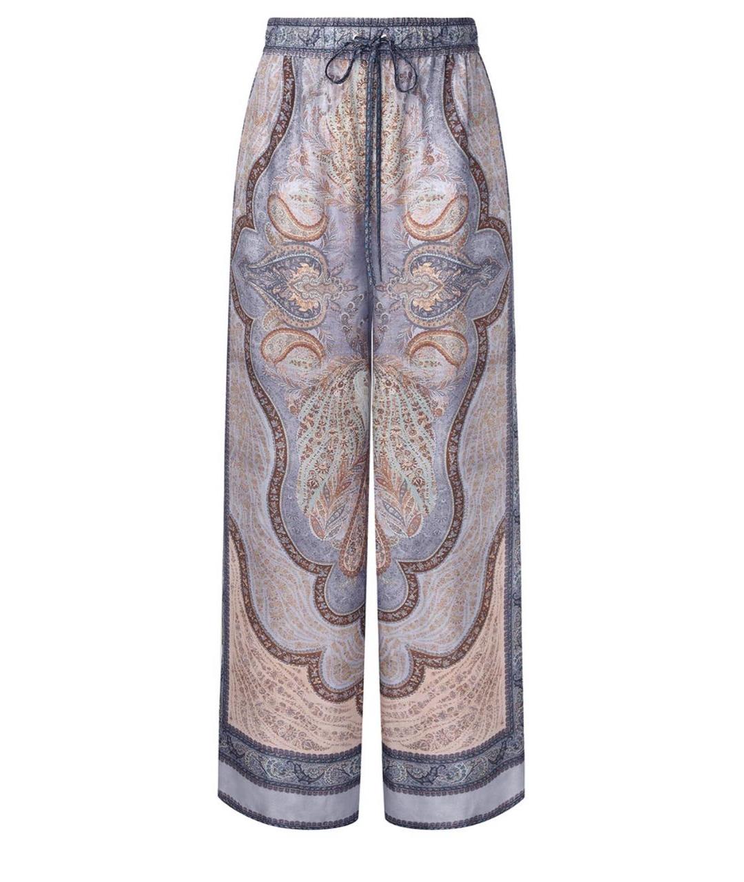 ZIMMERMANN Фиолетовый шелковый костюм с брюками, фото 2