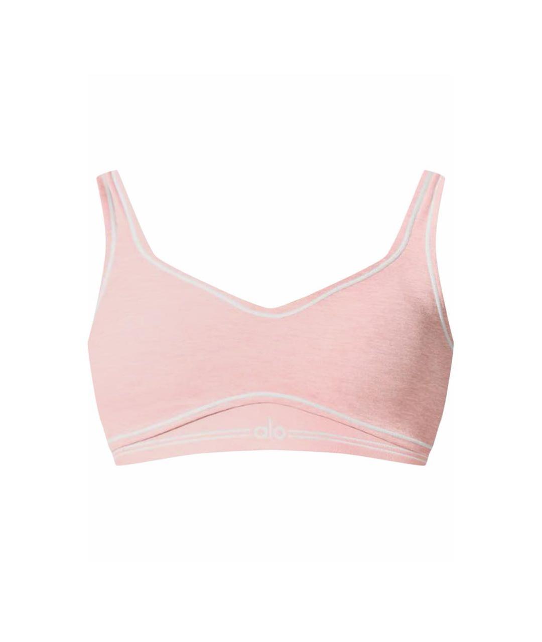 ALO YOGA Розовый хлопковый спортивные костюмы, фото 5