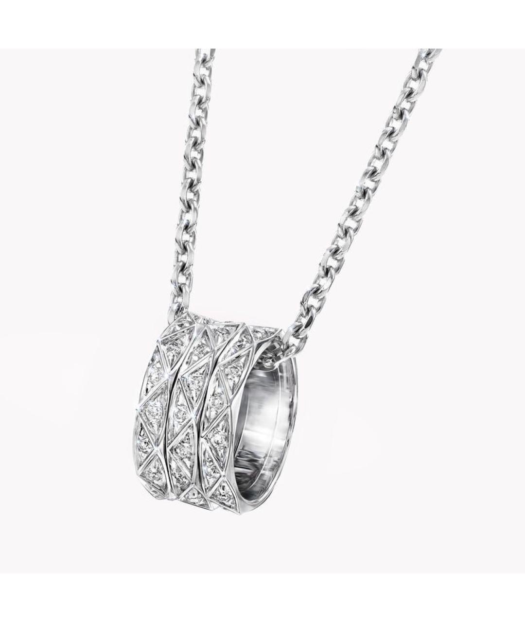 GRAFF Белая подвеска из белого золота, фото 3