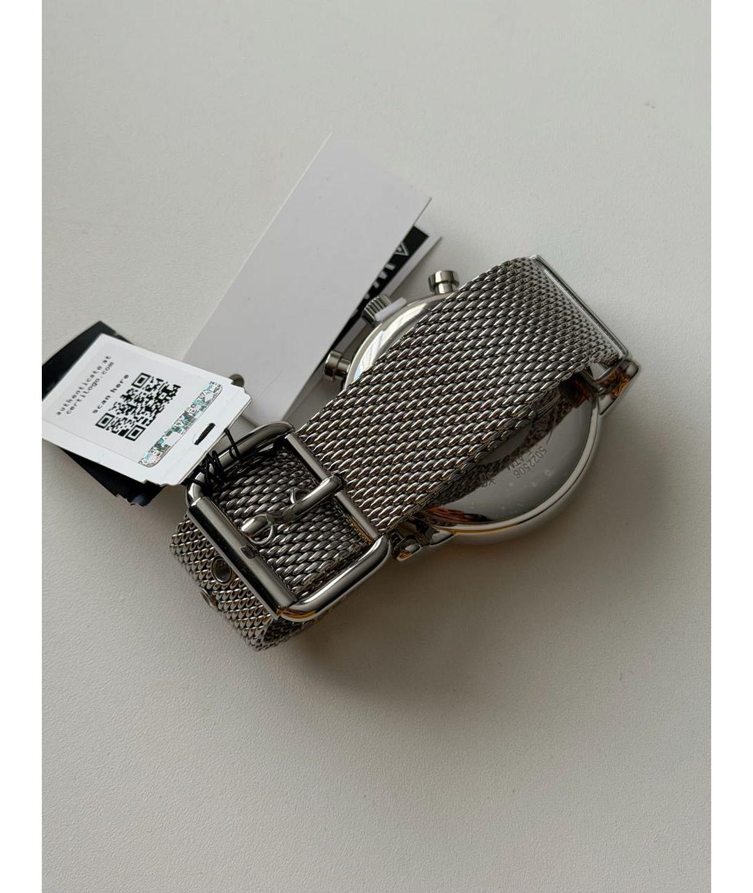 EMPORIO ARMANI Серебряные стальные часы, фото 3