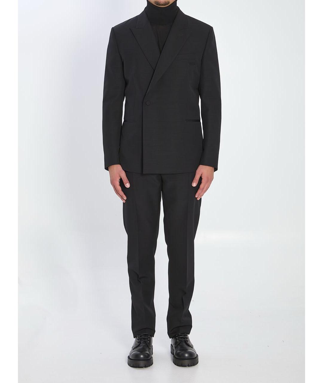 CHRISTIAN DIOR Черный классический костюм, фото 4