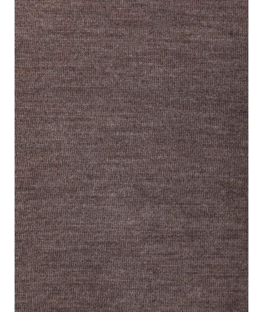 PAUL & SHARK Коричневый шерстяной джемпер / свитер, фото 6