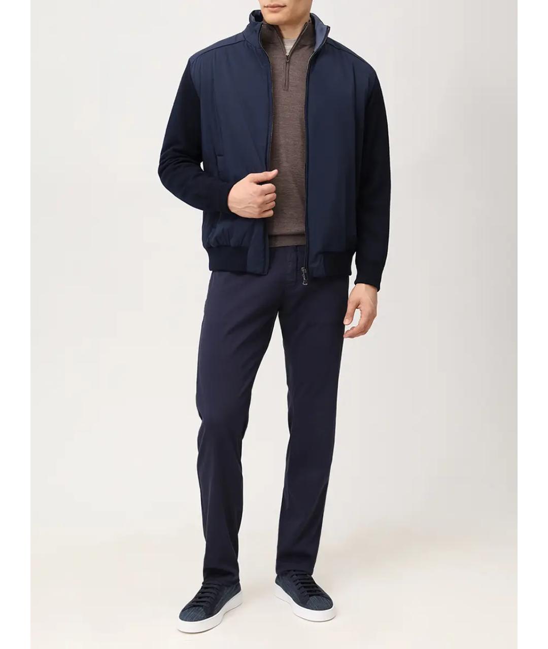 PAUL & SHARK Коричневый шерстяной джемпер / свитер, фото 2