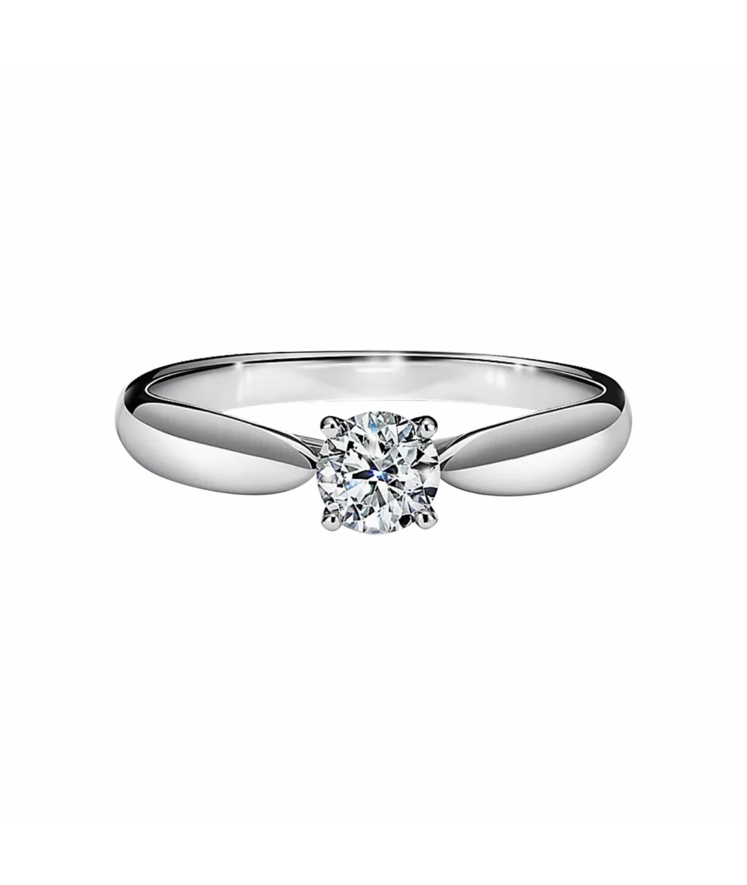 TIFFANY&CO Серебряное платиновое кольцо, фото 1