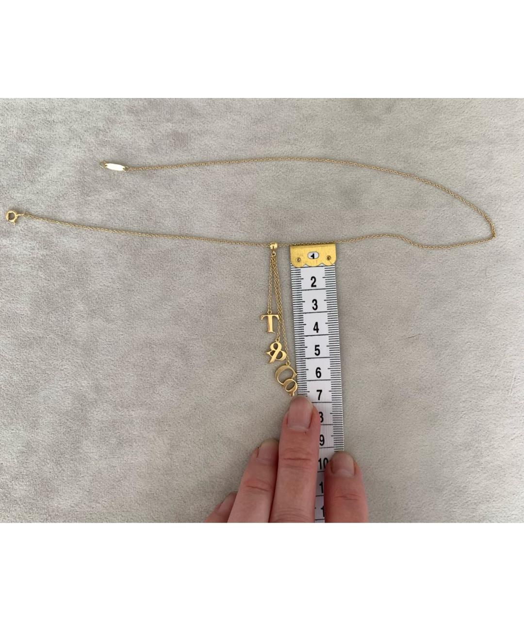 TIFFANY&CO Золотое колье из желтого золота, фото 6