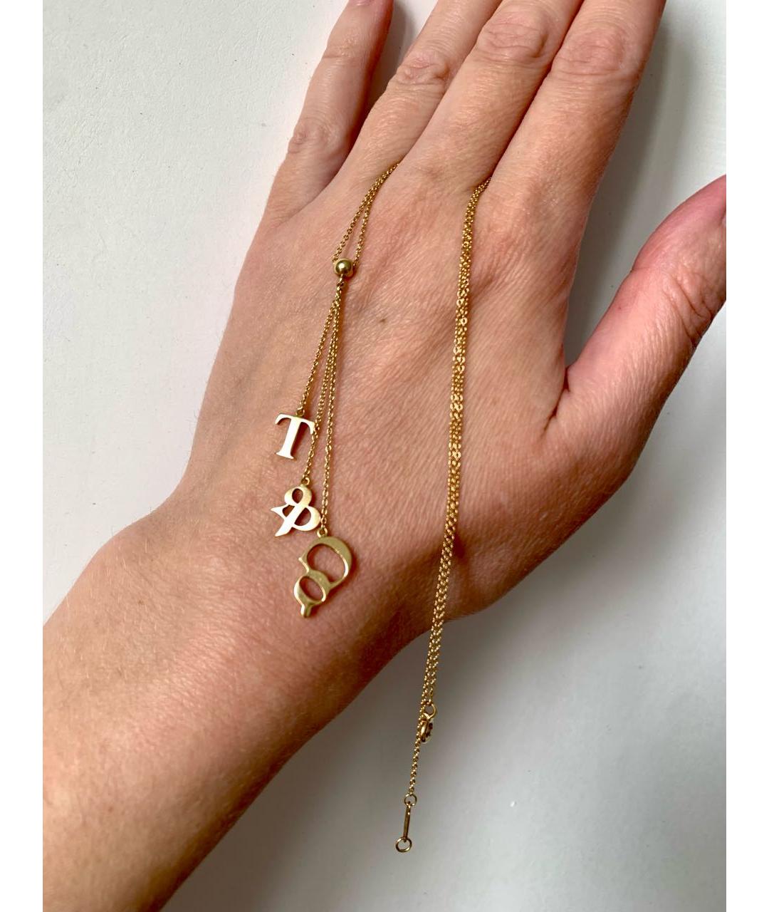 TIFFANY&CO Золотое колье из желтого золота, фото 2