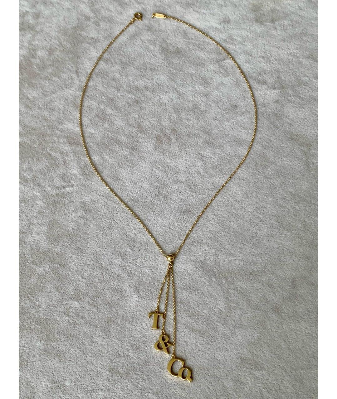 TIFFANY&CO Золотое колье из желтого золота, фото 9