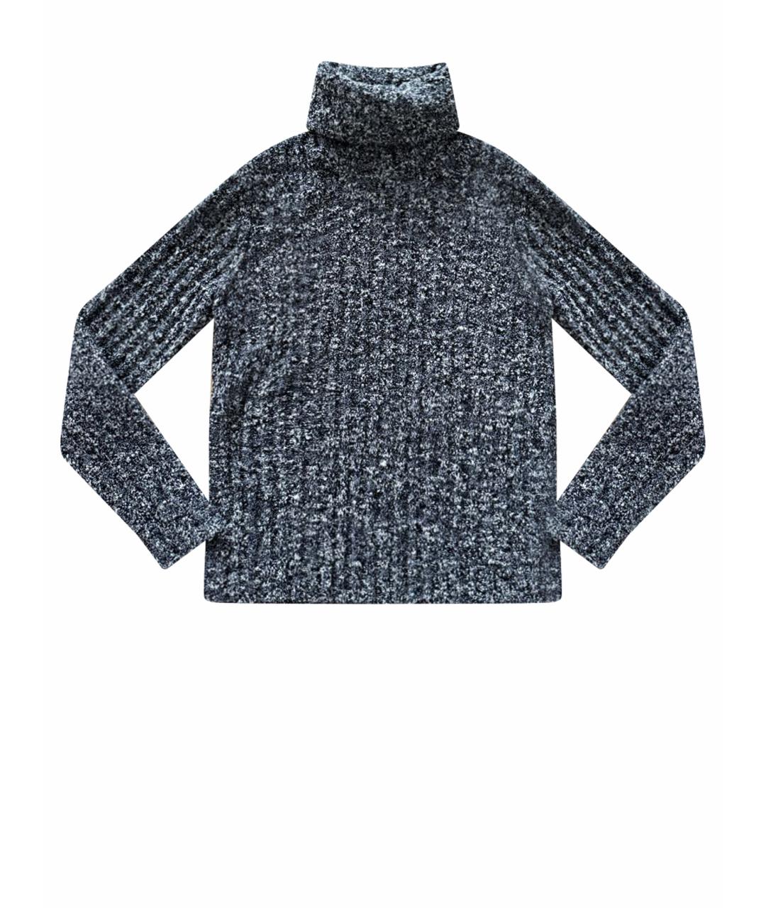 DOLCE&GABBANA Серый шерстяной джемпер / свитер, фото 1