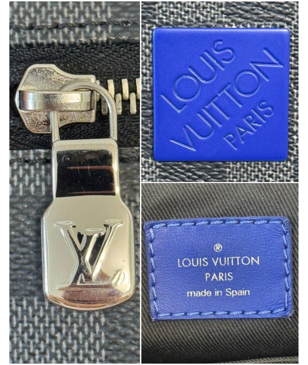 LOUIS VUITTON Черная сумка на плечо, фото 6