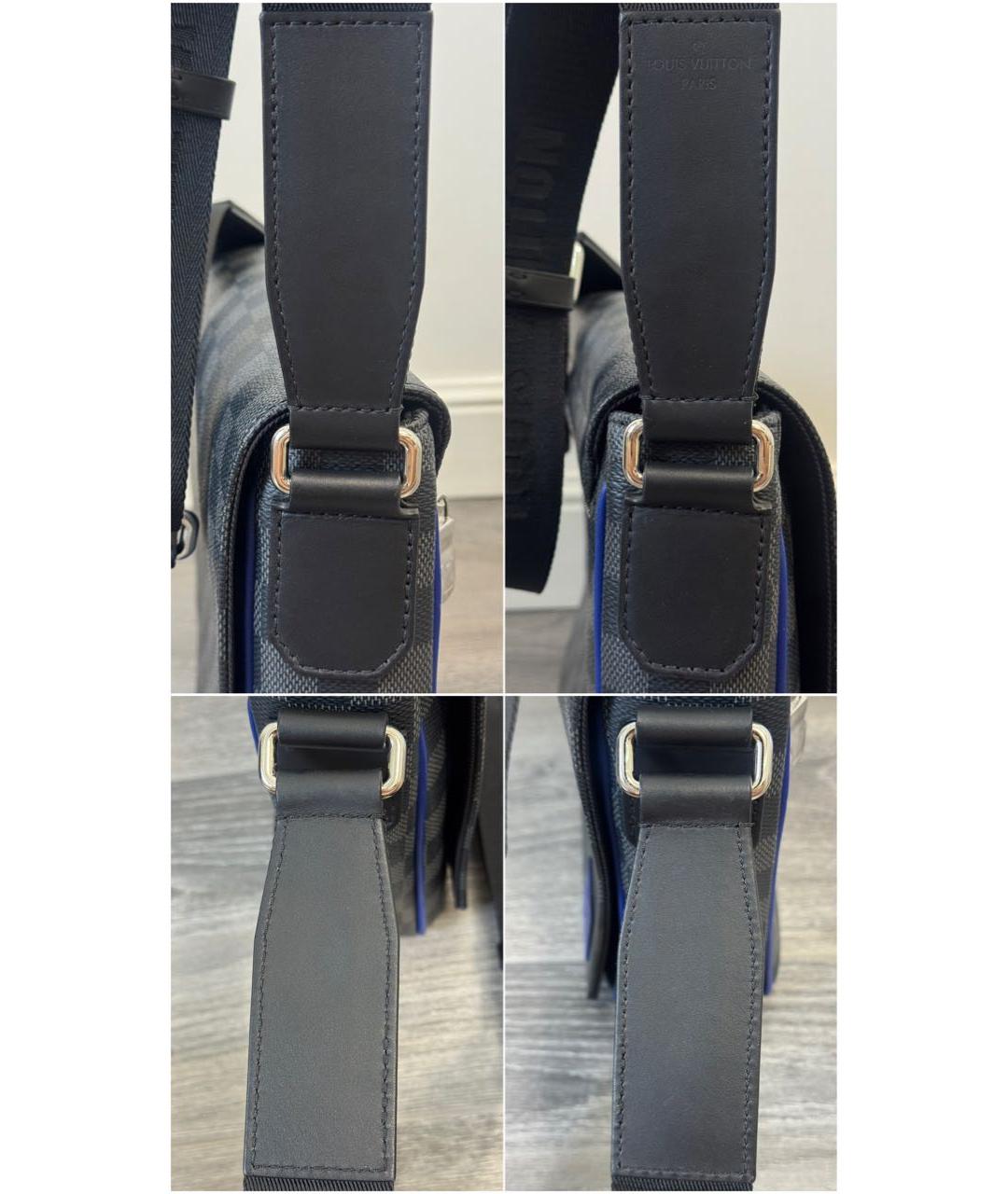 LOUIS VUITTON Черная сумка на плечо, фото 5