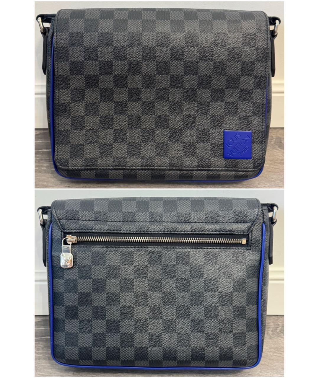 LOUIS VUITTON Черная сумка на плечо, фото 2