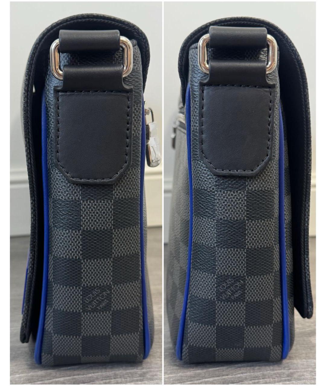 LOUIS VUITTON Черная сумка на плечо, фото 3