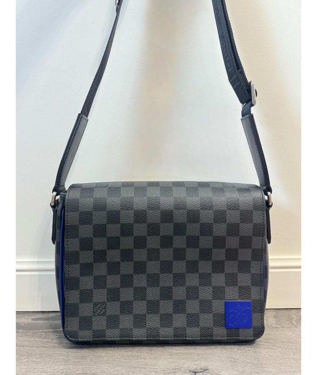 LOUIS VUITTON Черная сумка на плечо, фото 9