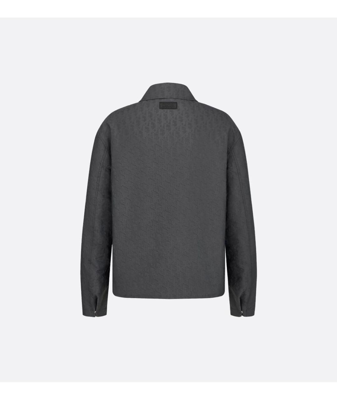 CHRISTIAN DIOR Антрацитовая полиамидовая куртка, фото 6