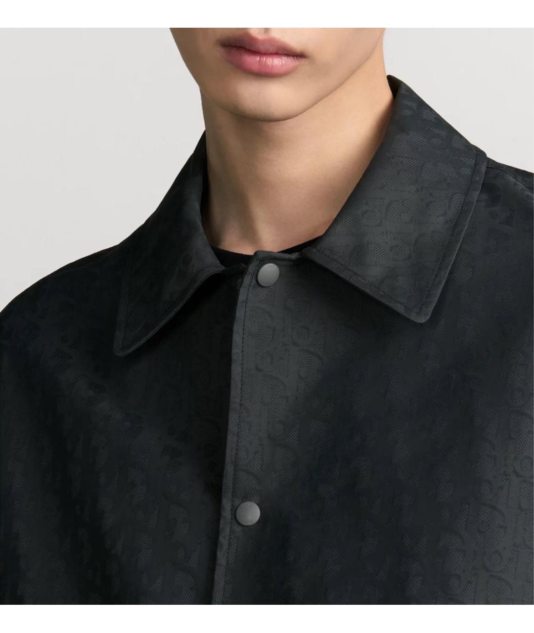 CHRISTIAN DIOR Антрацитовая полиамидовая куртка, фото 5