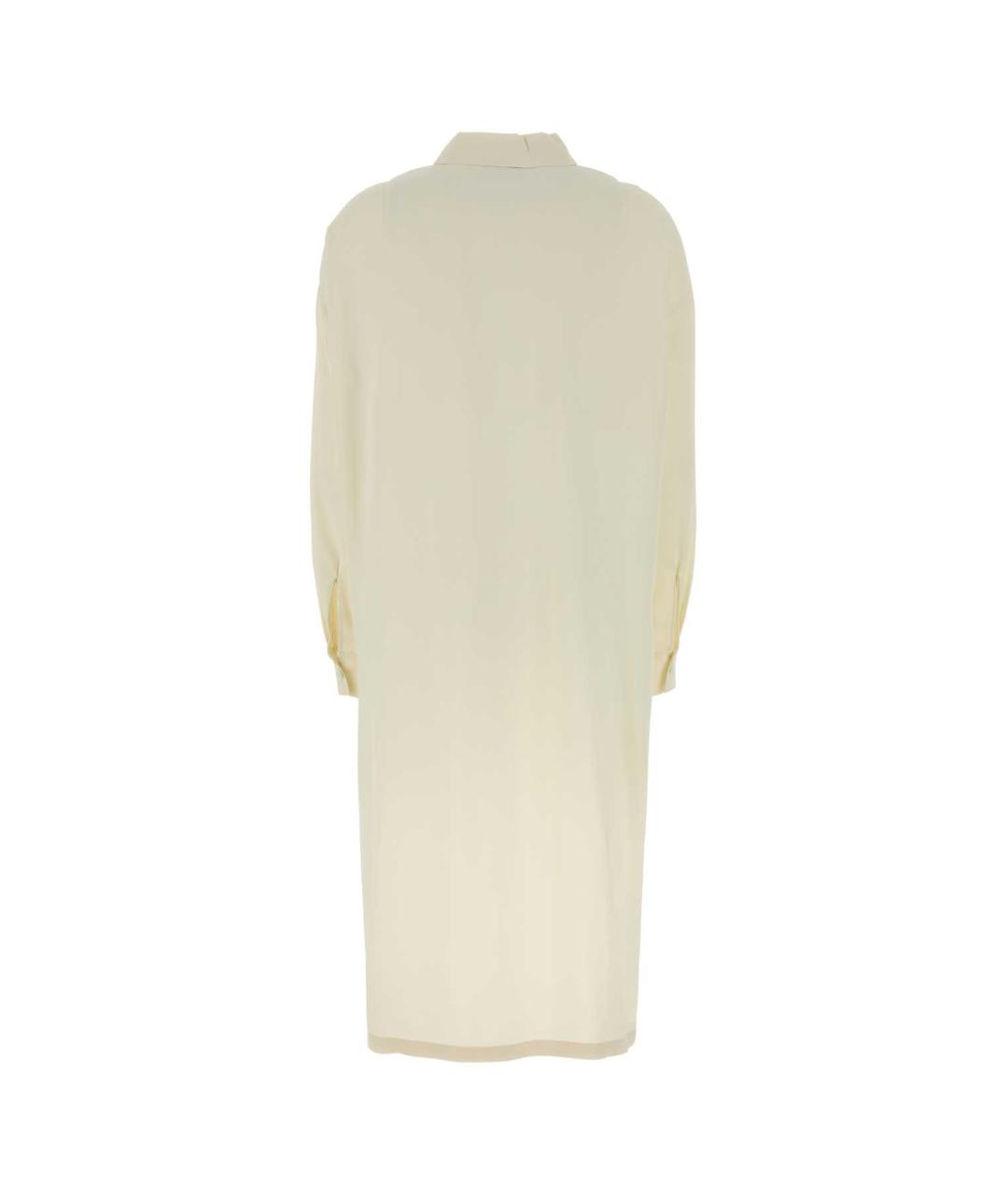 ALBERTA FERRETTI Бежевая вискозная рубашка, фото 2