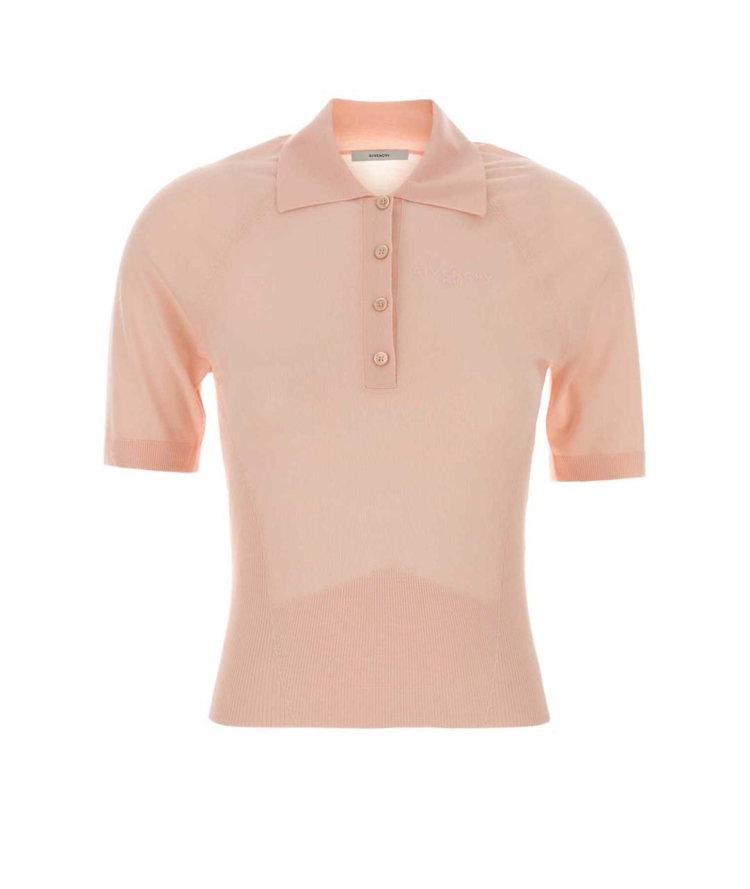 GIVENCHY Розовый шерстяной джемпер / свитер, фото 1