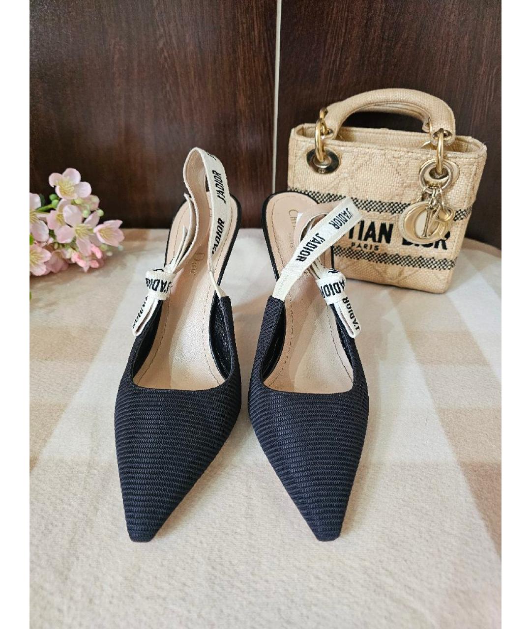 CHRISTIAN DIOR Черные туфли, фото 3