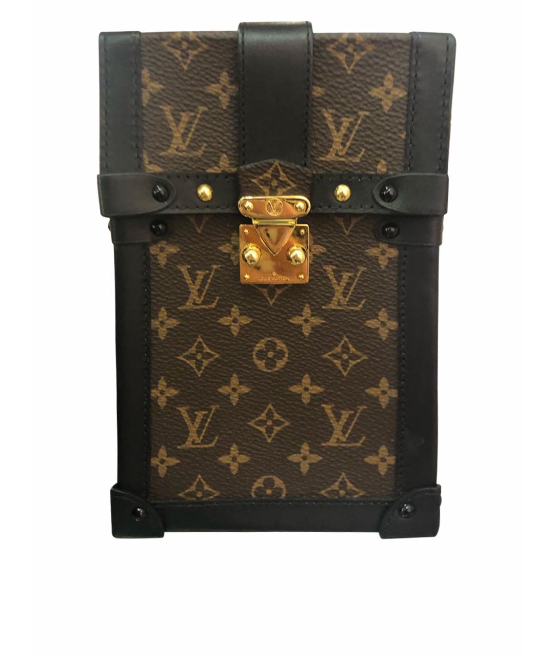 LOUIS VUITTON Коричневая сумка через плечо, фото 1