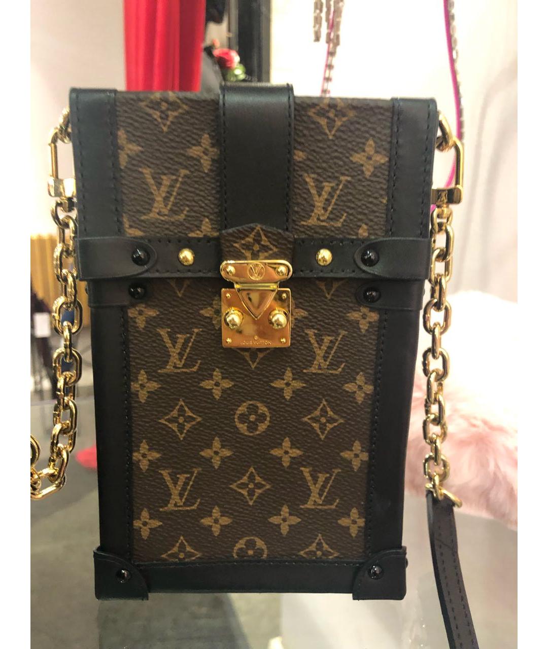 LOUIS VUITTON Коричневая сумка через плечо, фото 3