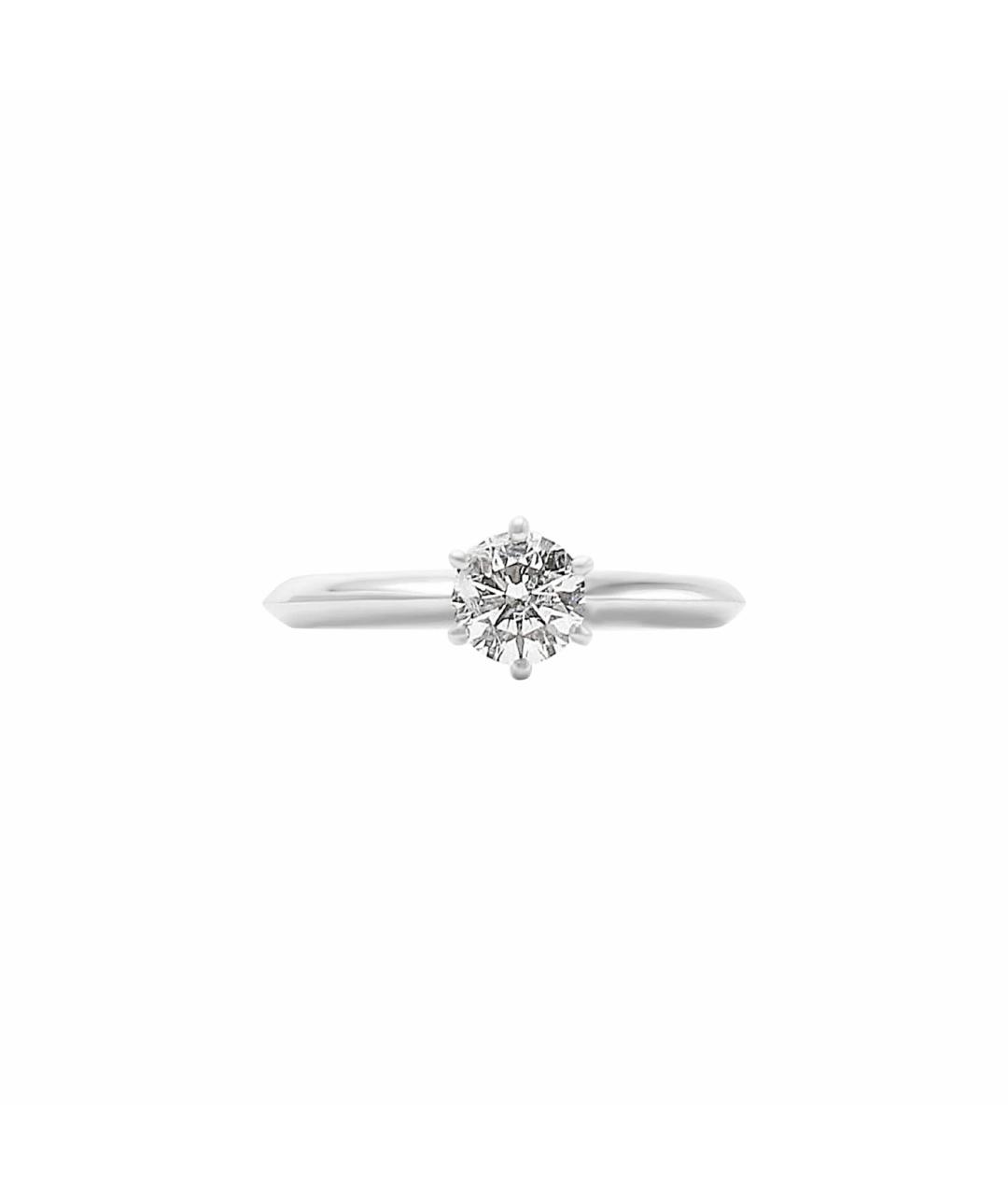 TIFFANY&CO Серебряное платиновое кольцо, фото 1