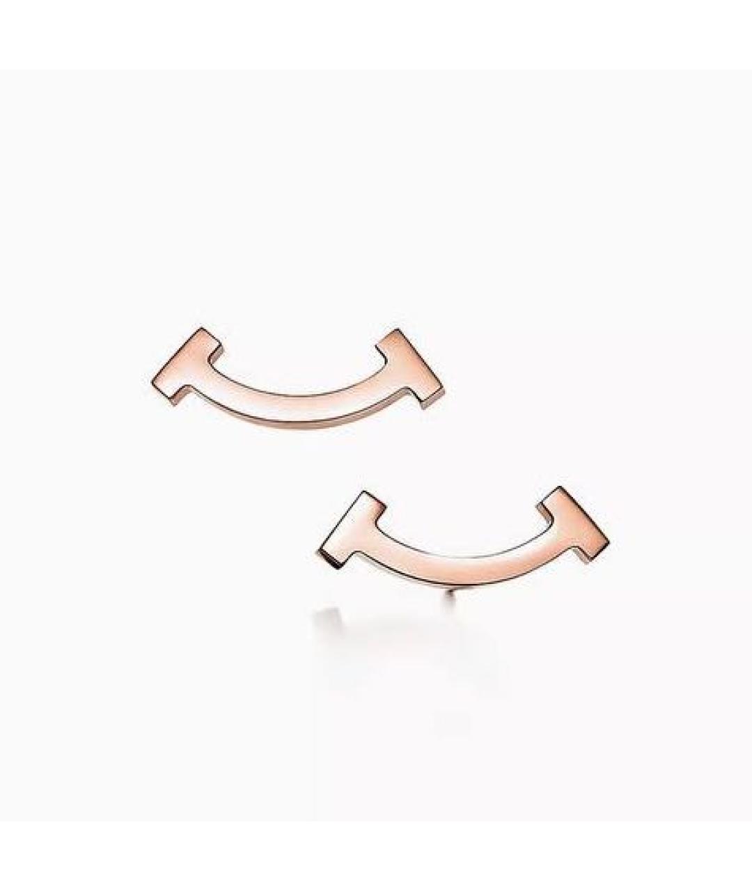TIFFANY&CO Золотые серьги из розового золота, фото 4