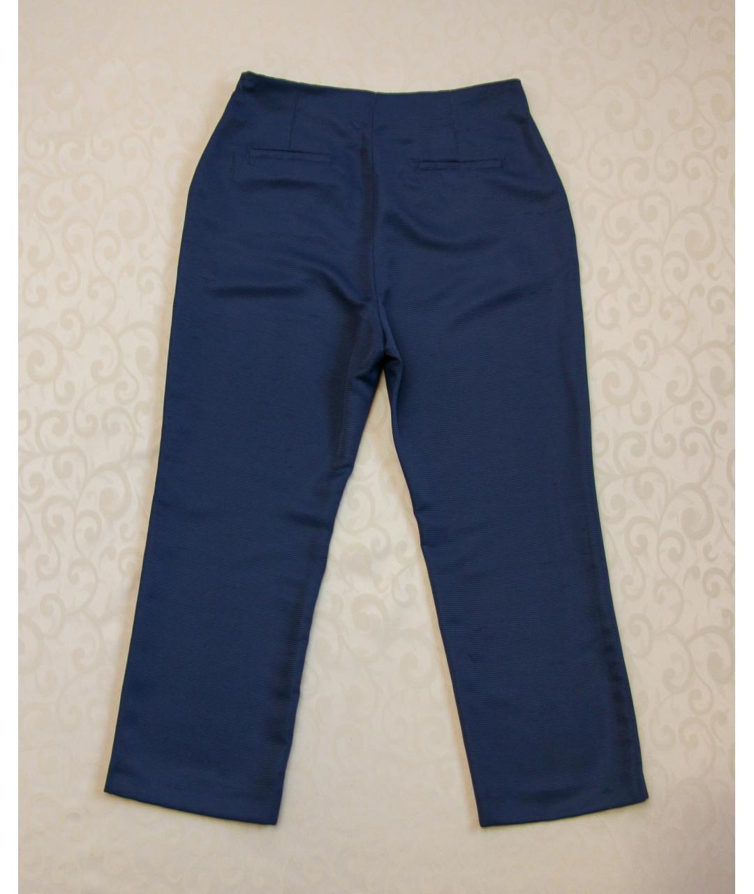 MAX&CO Синие вискозные капри, фото 2