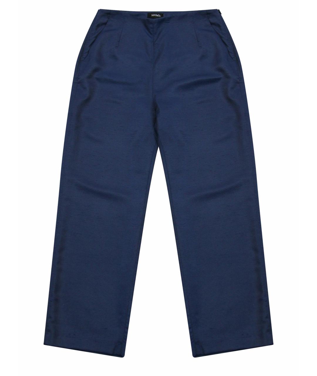 MAX&CO Синие вискозные капри, фото 1