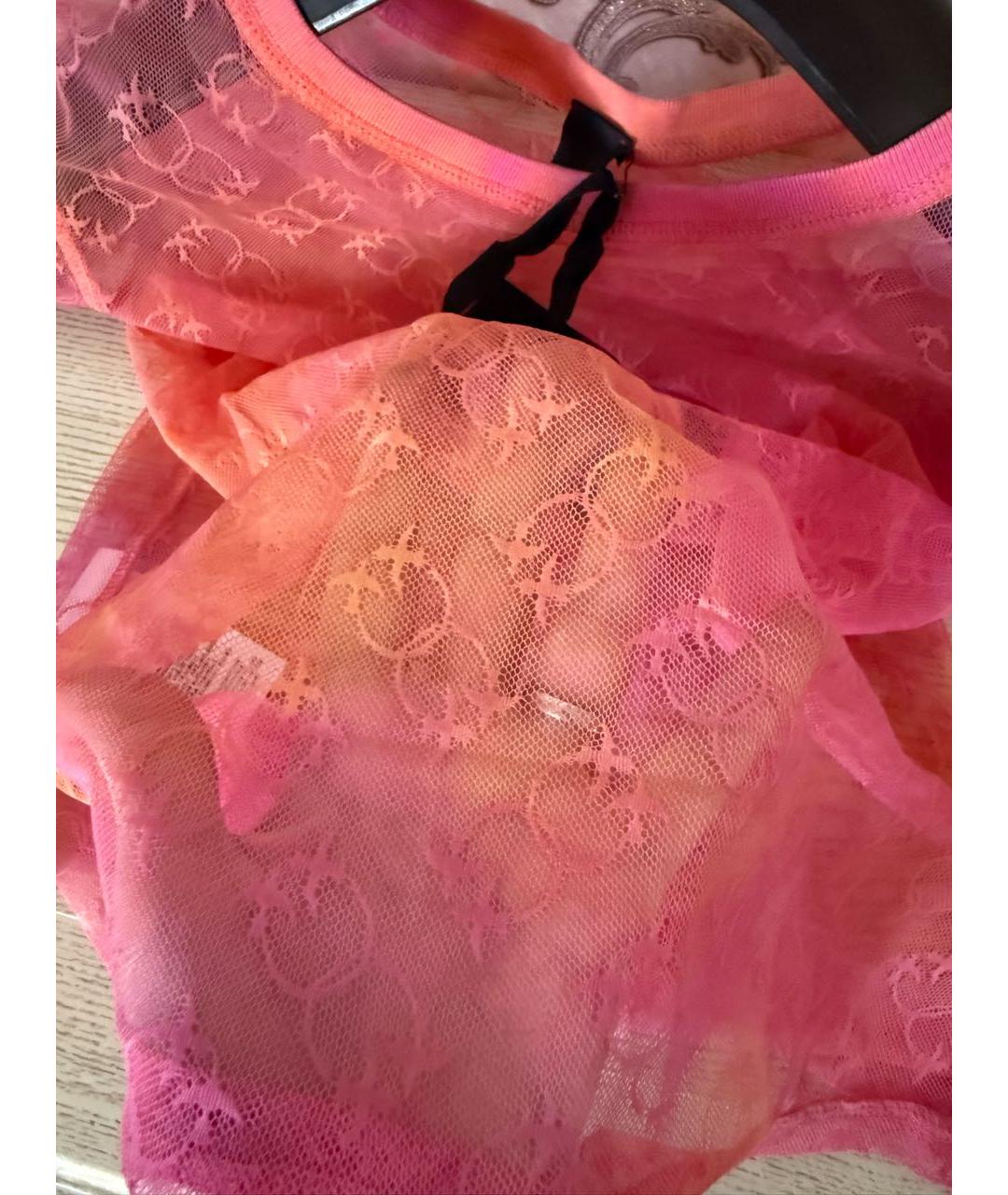 PINKO Розовая полиэстеровая блузы, фото 3