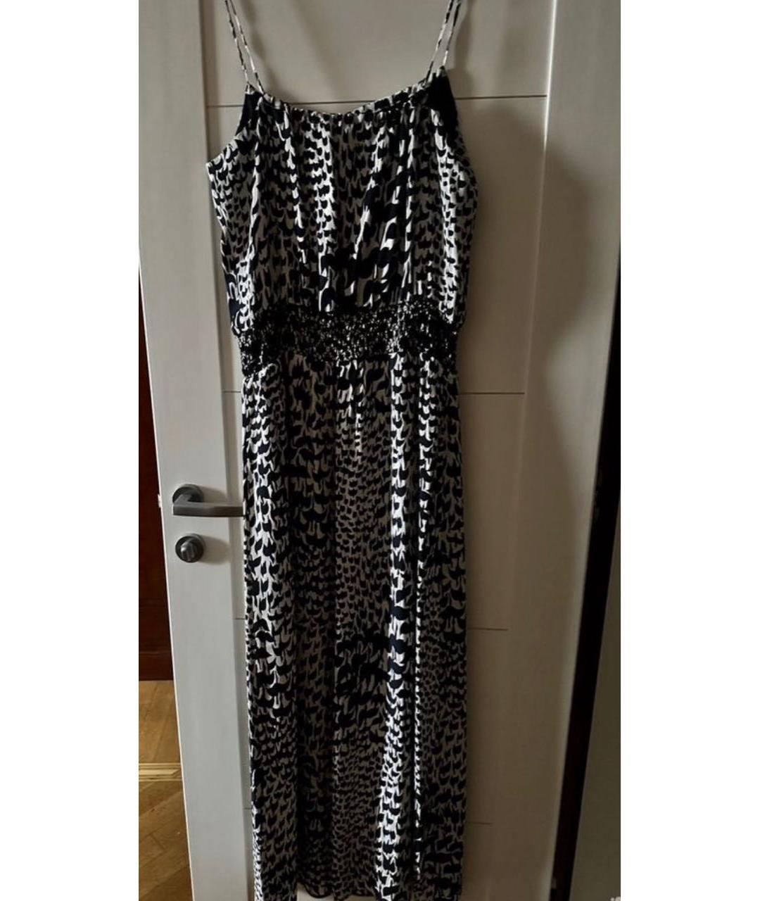 TORY BURCH Белый шелковый сарафан, фото 8