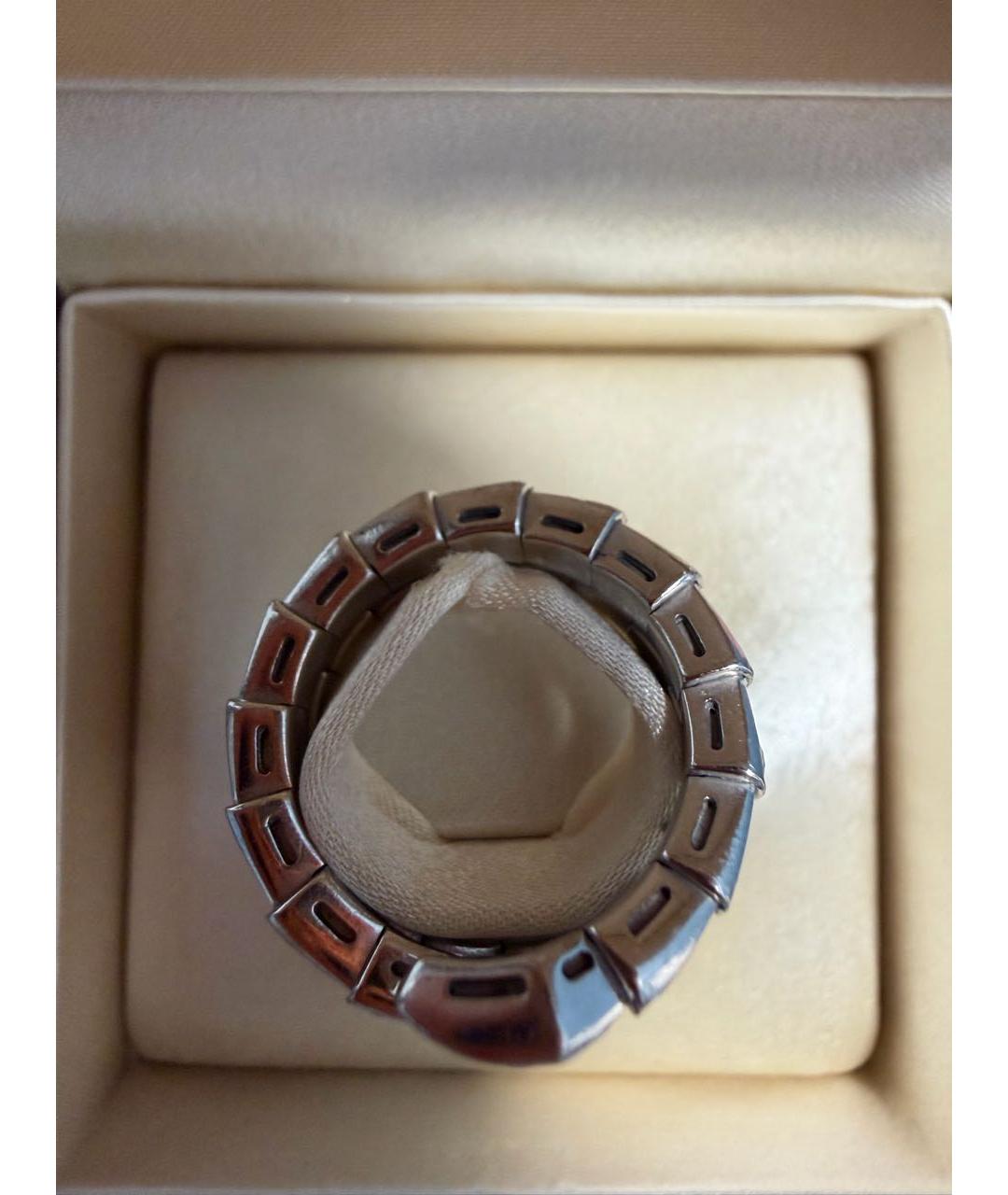 BVLGARI Серебряное кольцо из белого золота, фото 3