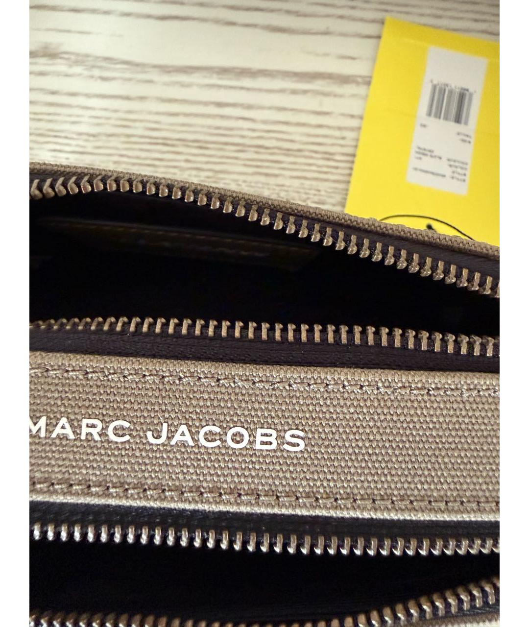 MARC JACOBS Хаки тканевая сумка через плечо, фото 4