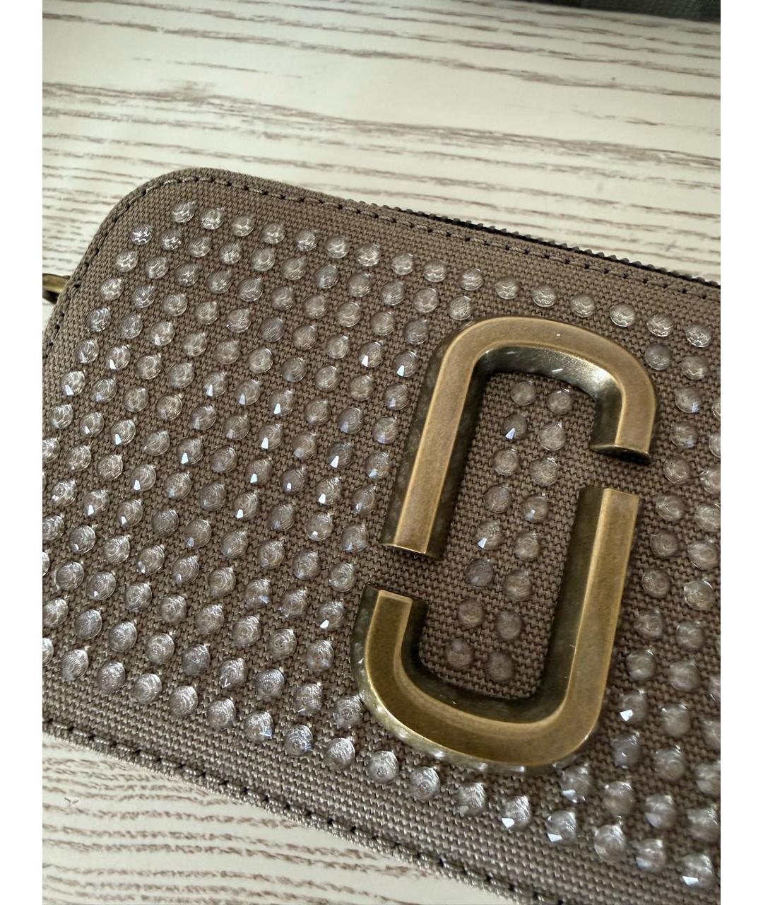 MARC JACOBS Хаки тканевая сумка через плечо, фото 7