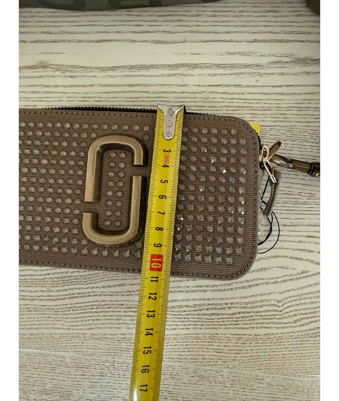 MARC JACOBS Хаки тканевая сумка через плечо, фото 6