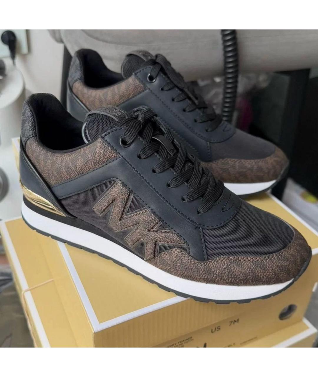 MICHAEL KORS Черные кроссовки, фото 2