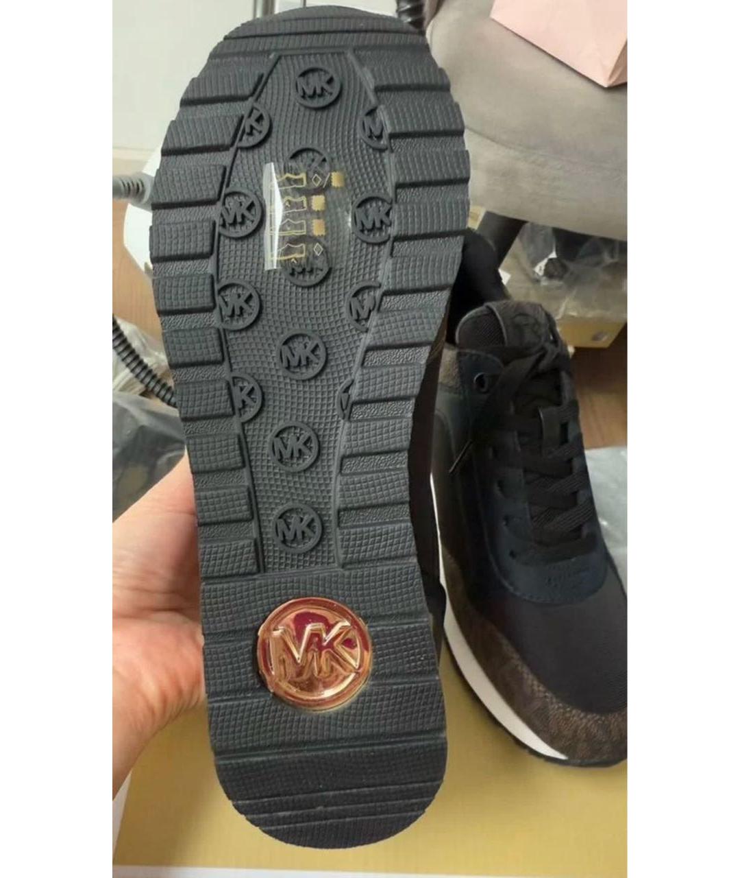 MICHAEL KORS Черные кроссовки, фото 5