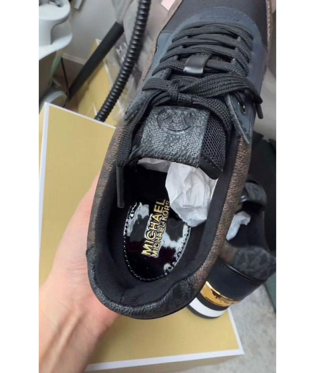 MICHAEL KORS Черные кроссовки, фото 8