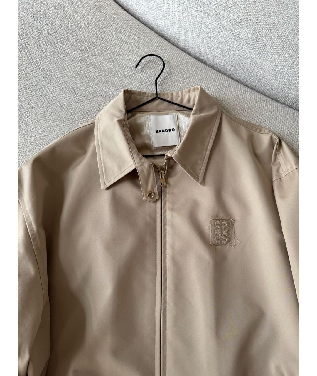 SANDRO Бежевая куртка, фото 3