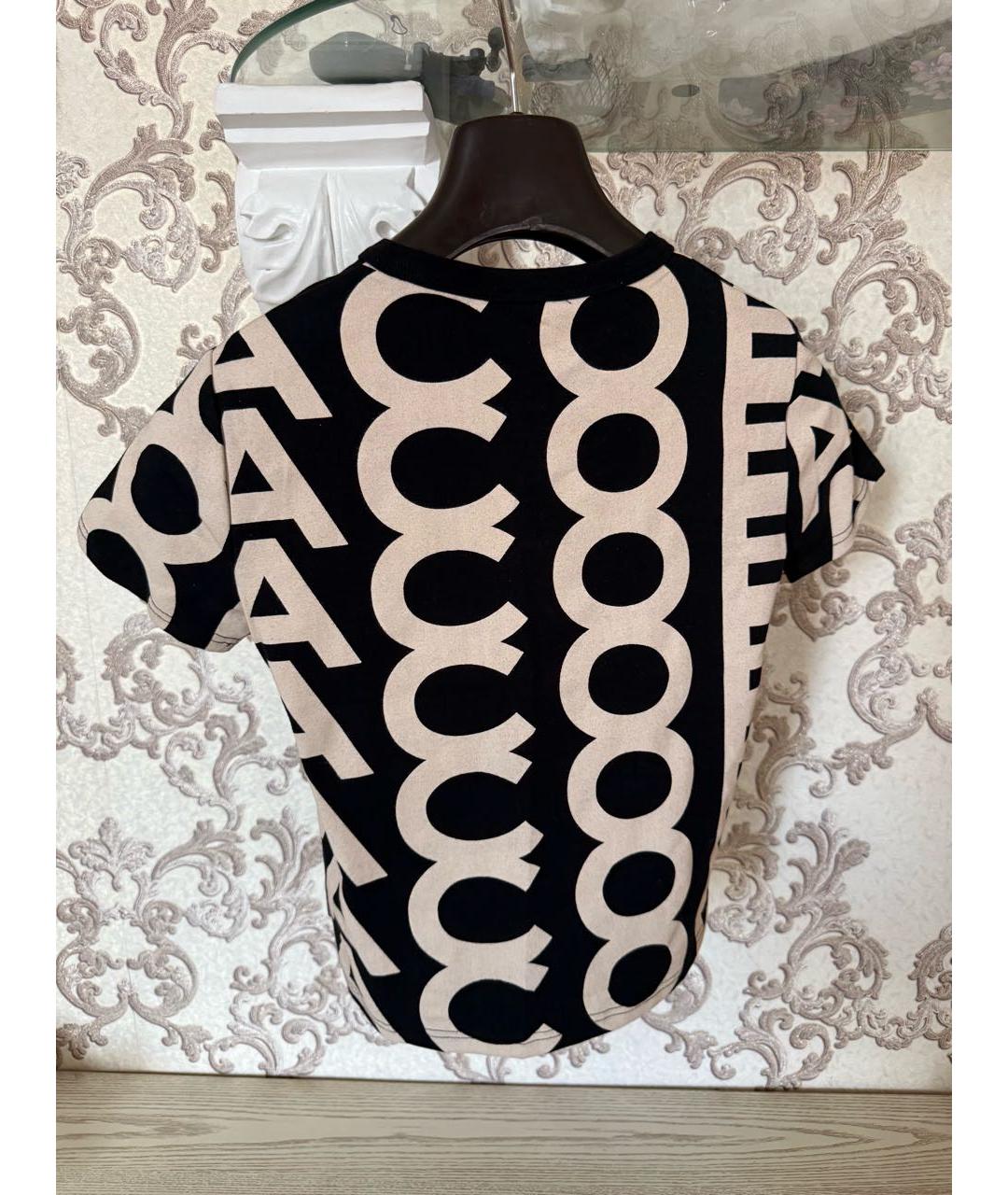 MARC JACOBS Черная хлопковая футболка, фото 2