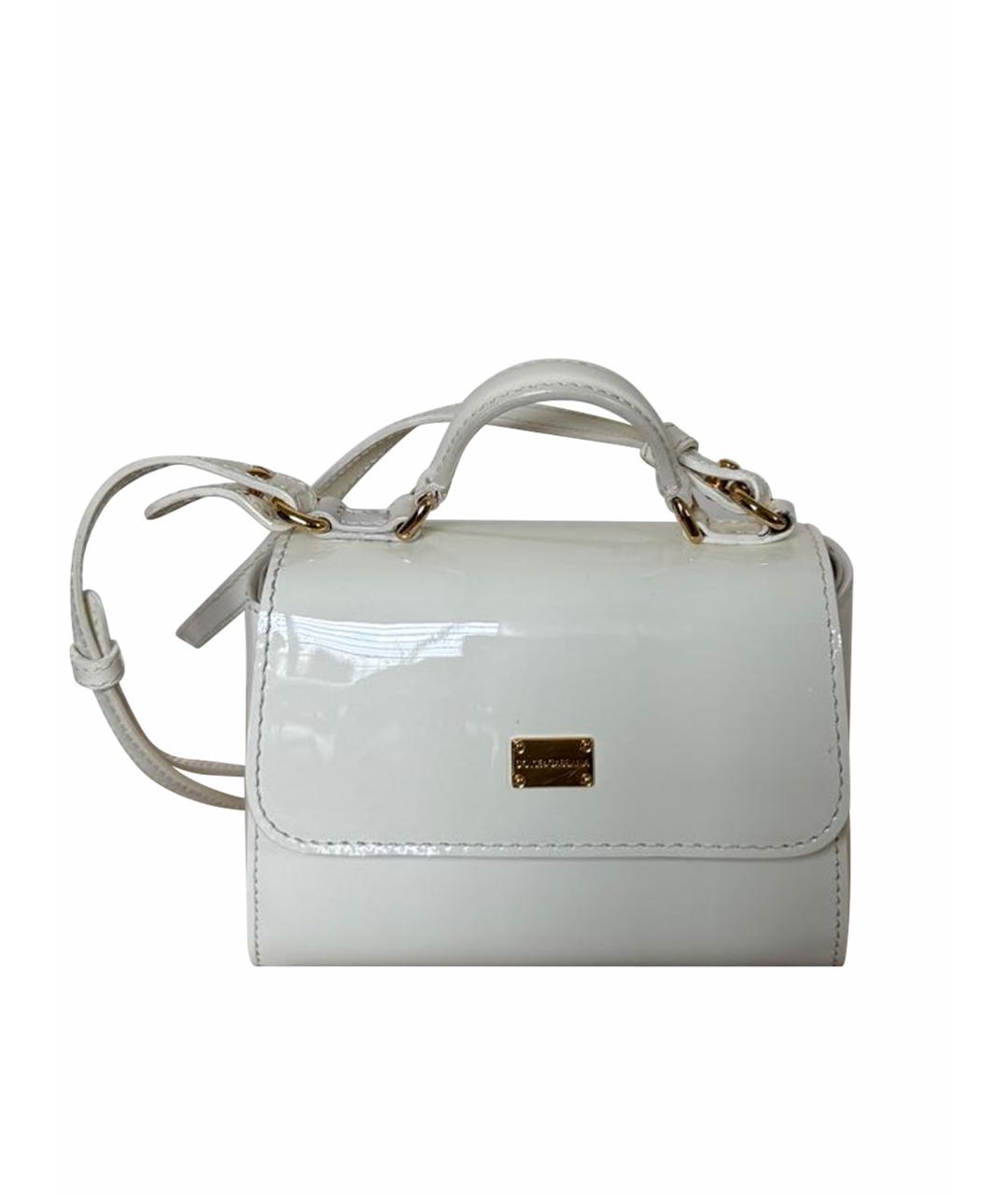 DOLCE&GABBANA Белая сумка, фото 1